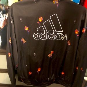 Adidas floral tracksuit